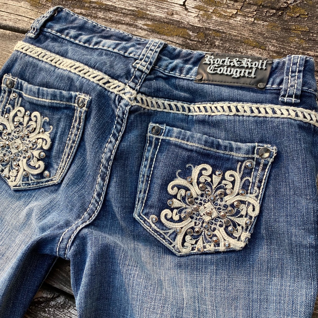 Brand New Rock  Roll Cowgirl Jeans